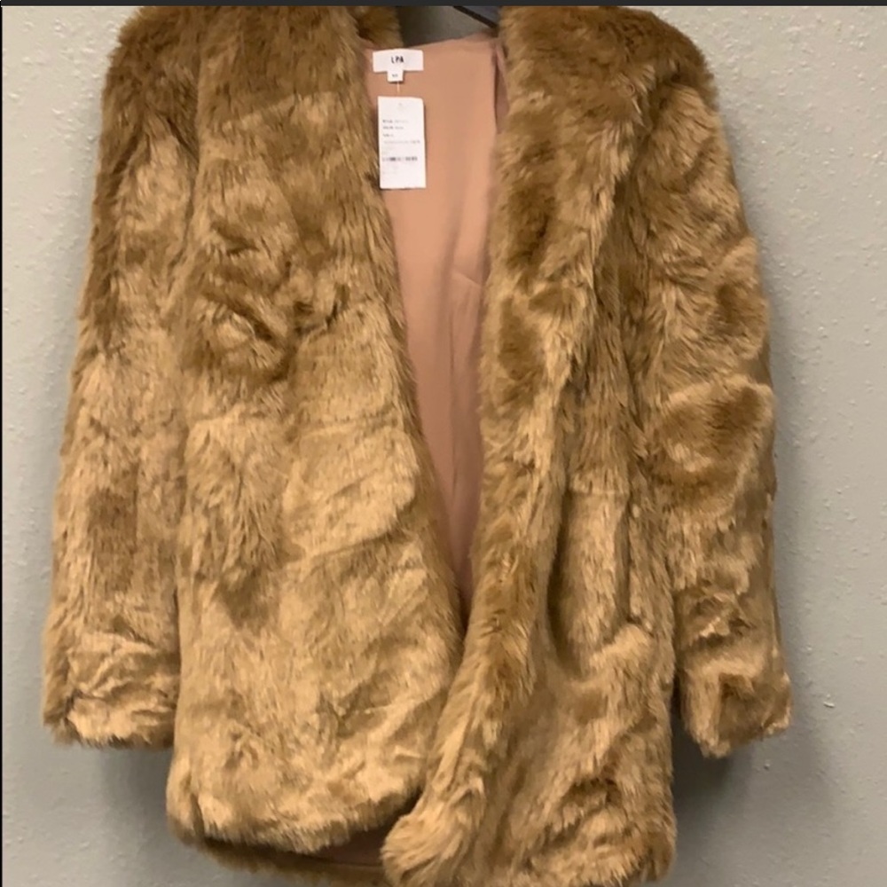 LPA Faux Fur Coat